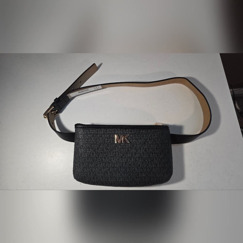 Michael Kors Black Structured Crossbody Bag